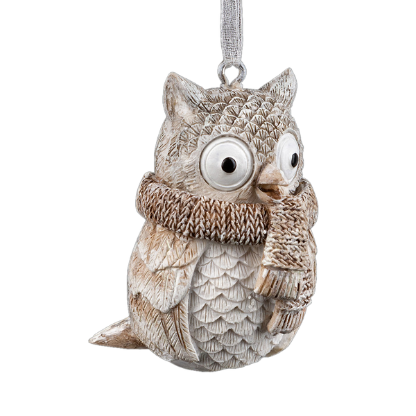 Елочная игрушка Erich Krause Decor. Веселый совенок / 59001 - фото