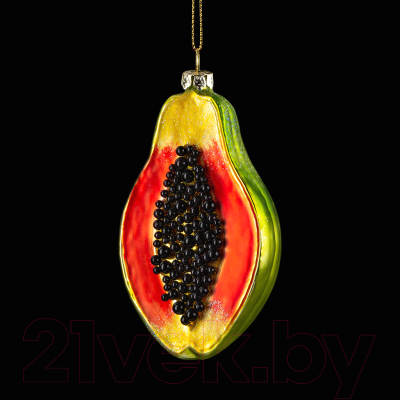 Елочная игрушка Erich Krause Decor. Папайя / 59369