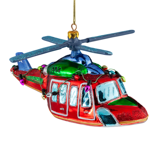 Елочная игрушка Erich Krause Decor. Вертолет / 50927 - фото