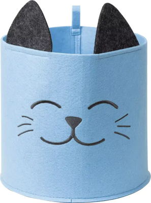 Органайзер для хранения EVA Funny Котик голубой малый / Я47624 - фото