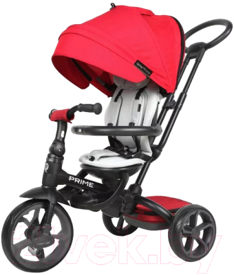 Трехколесный велосипед с ручкой QPlay Prime1R - фото