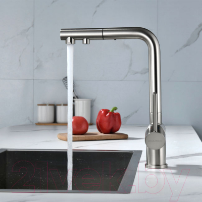 Смеситель Paulmark Serpentine Se213222-NI