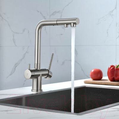 Смеситель Paulmark Serpentine Se213222-NI