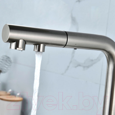 Смеситель Paulmark Serpentine Se213222-NI