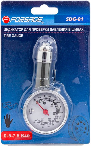 Манометр шинный Forsage F-SDG-01
