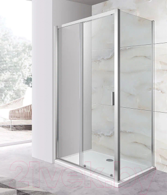 Душевой уголок PELICAN 100x120x190 / SSW020130+BP2010