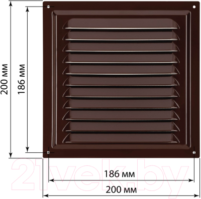 Решетка вентиляционная TDM SQ1807-0708