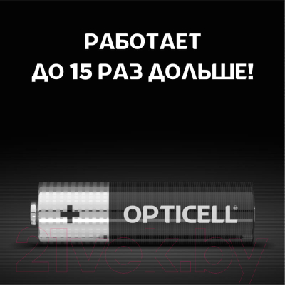 Комплект батареек Opticell Basic AA 5051010