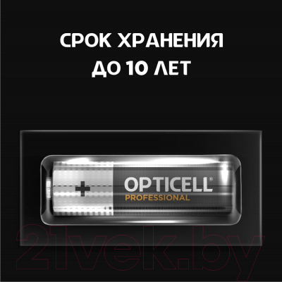 Комплект батареек Opticell Professional AA 5052005