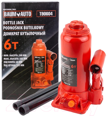 Бутылочный домкрат BaumAuto BM-T90604