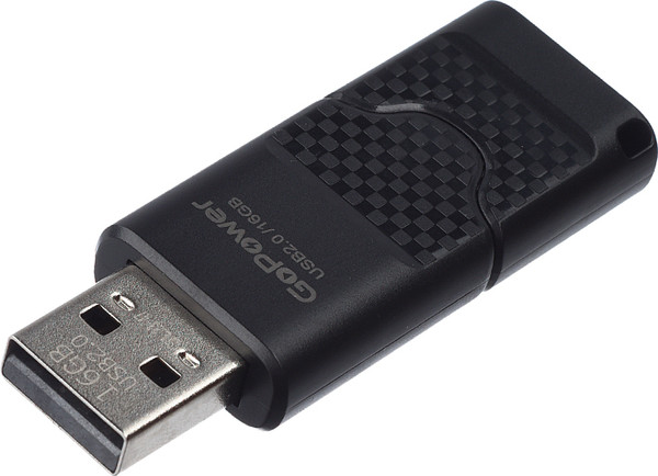 USB flash накопитель GoPower Slider 16GB USB2.0 / 00-00025963