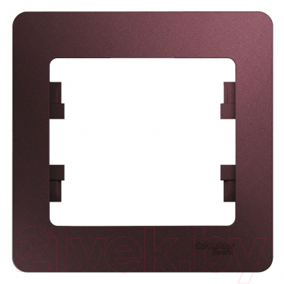 Рамка для выключателей и розеток Systeme (Schneider) Electric Glossa GSL001101 - фото