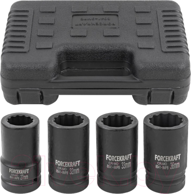 Набор головок слесарных ForceKraft FK-8041-9MPB - фото