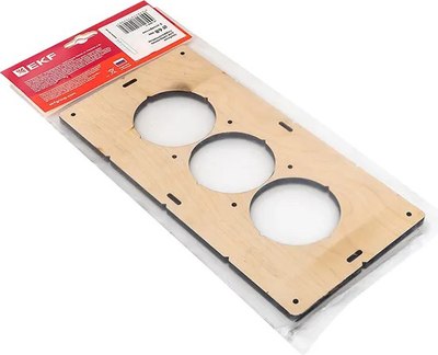 Шаблон разметочный EKF Для подрозетников / sh-d68-3