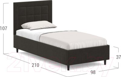 Односпальная кровать Moon Family 1251 / MF004965