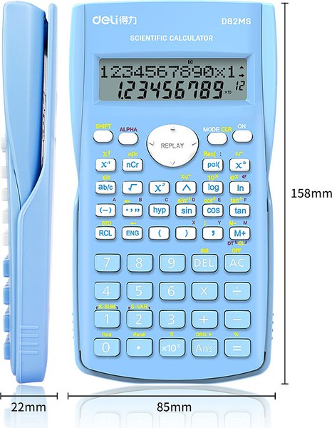 Калькулятор Deli Core / D82MS