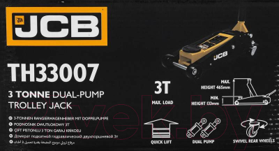 Подкатной домкрат JCB TH33007