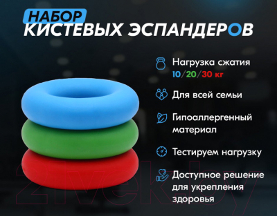 Набор эспандеров PROFITNESSLAB 13883