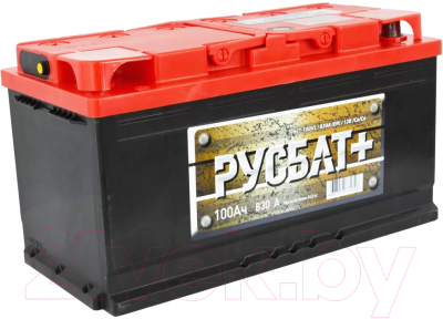 Автомобильный аккумулятор Русбат Рус 830А / 6CT-100VL 1 - фото