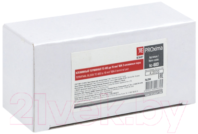 Клеммная колодка EKF TC-603