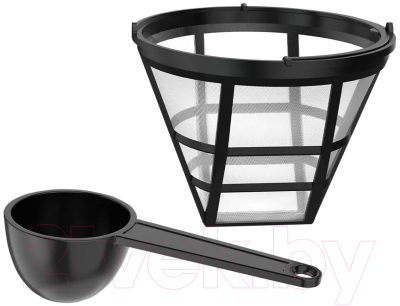 Капельная кофеварка BQ CM2002 (стальной/черный)