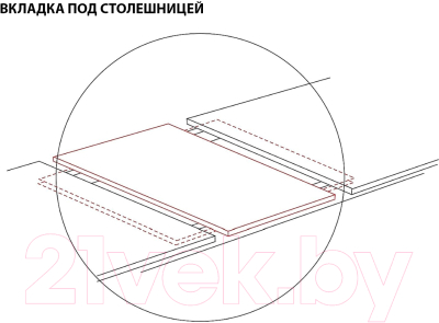 Обеденный стол Signal Nevio 125-170x75x76