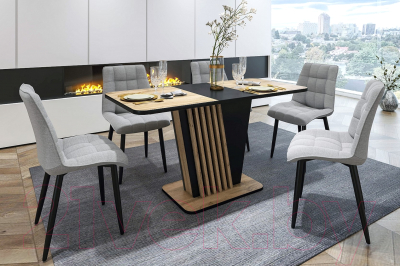 Обеденный стол Signal Nevio 125-170x75x76