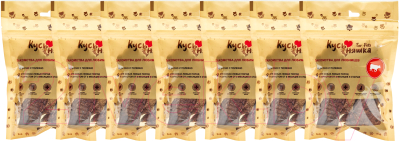 Набор лакомств для собак Кусьняшка Легкое говяжье - фото