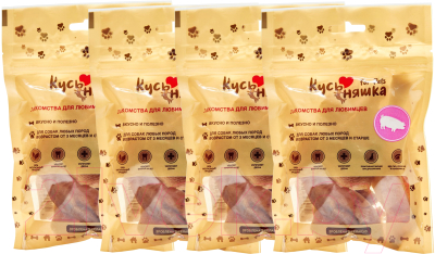 Набор лакомств для собак Кусьняшка Ухо свинное - фото