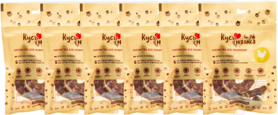 Набор лакомств для собак Кусьняшка Шея куриная - фото