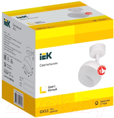 Спот IEK LT-USB0-4011-GX53-1-K01