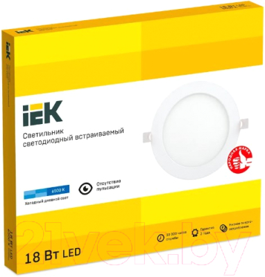 Точечный светильник IEK LDVO0-1608-1-18-6500-K01