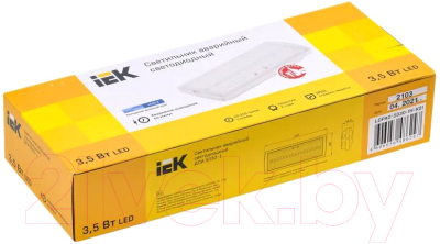 Светильник аварийный IEK ДПА 5030-1 / LDPA0-5030-1H-K01
