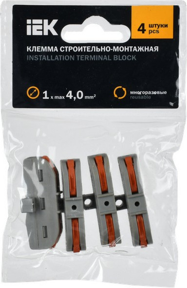 Клемма IEK UKZ20-4111P-004