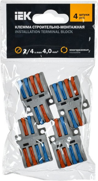 Клемма IEK UKZ20-4124-004