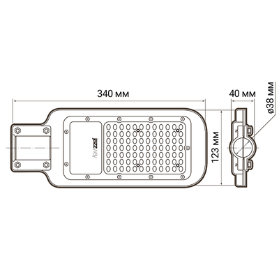 Светильник уличный JAZZway PSL 07 / 5041035