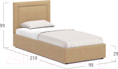 Односпальная кровать Moon Trade 1258 / MF005519