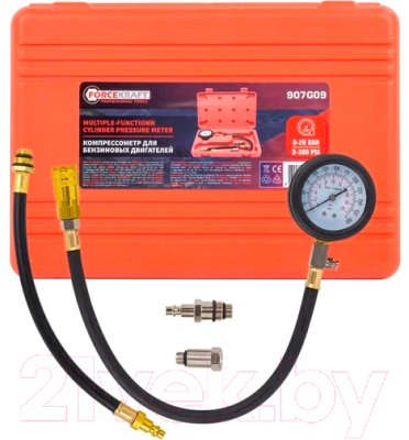 Тестер компрессии двигателя ForceKraft FK-907G09 - фото