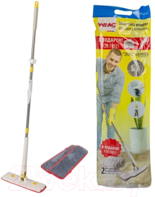 Швабра с отжимом WMC Tools WMC-XH