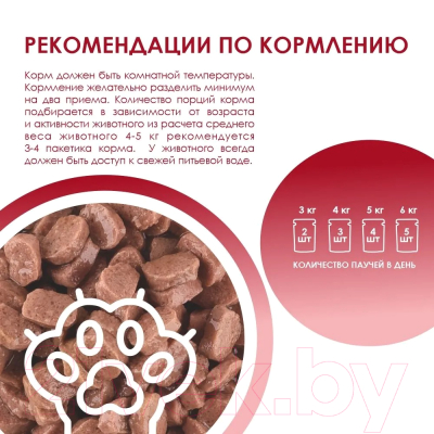 Влажный корм для кошек Kissa С говядиной в соусе