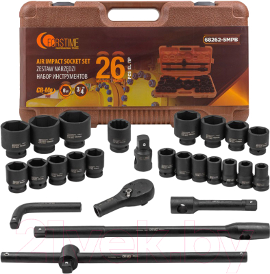 Универсальный набор инструментов Forstime FT-68262-5MPB - фото