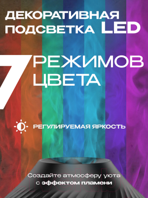 Аромадиффузор электрический Sundays Home TBD0602756901B (черный)