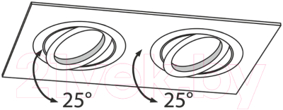 Точечный светильник Maytoni Atom DL024-2-02W
