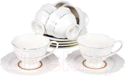 Набор для чая/кофе Nouvelle White Chic / 0970019 - фото
