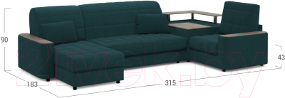 Диван угловой Moon Family 018 / MF007620