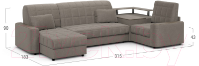 Диван угловой Moon Family 018 / MF007389