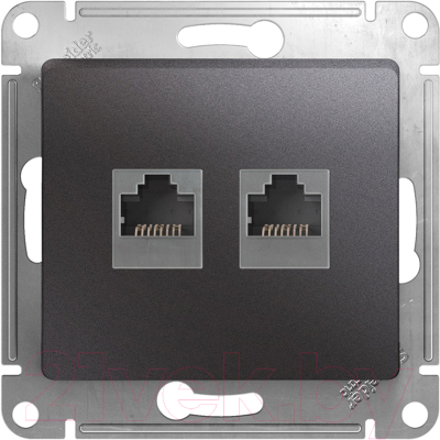 Розетка Systeme (Schneider) Electric Glossa GSL001385KK - фото