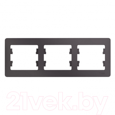 Рамка для выключателей и розеток Systeme (Schneider) Electric Glossa GSL001403 - фото
