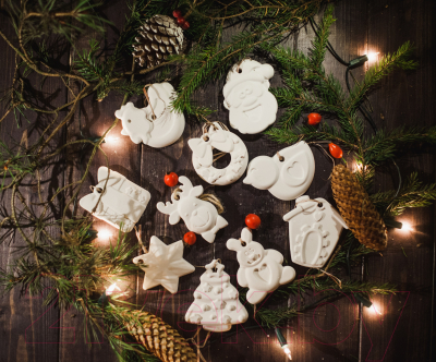 Набор елочных игрушек Нашы майстры Праздничный / 9027-2