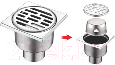 Трап для душа Ledeme L83-3